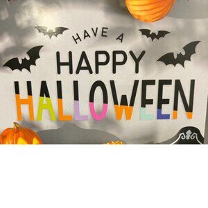 Halloween Home Decor Wall Sticker HAPPY HALLOWEN Removable Decal Art Mural Room
